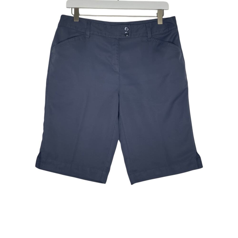 Callaway Golf Bermuda Shorts Navy Blue Womens Size 8 Activewear Performance